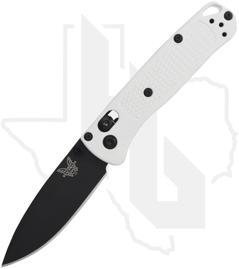 Benchmade Blue Class Mini Bugout 533BK-1 - White, Black