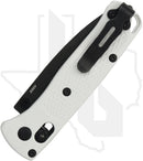 Benchmade Blue Class Mini Bugout 533BK-1 - White, Black
