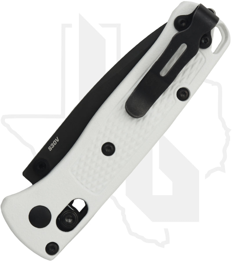 Benchmade Blue Class Mini Bugout 533BK-1 - White, Black