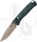 Benchmade Blue Class Mini Bugout 533TN-2601 - Taiga Green Grivory, Tan Cerakote