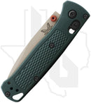 Benchmade Blue Class Mini Bugout 533TN-2601 - Taiga Green Grivory, Tan Cerakote