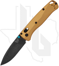 Benchmade Blue Class Bugout 535BK-07 - Burnt Brass Aluminum