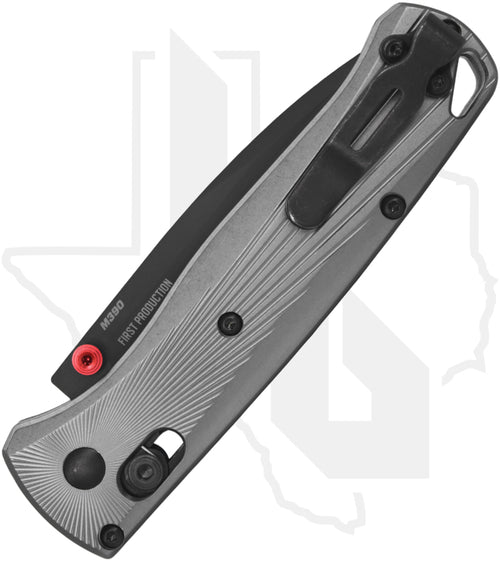 Benchmade Blue Class Bugout 535BK-4 - Gray Aluminum