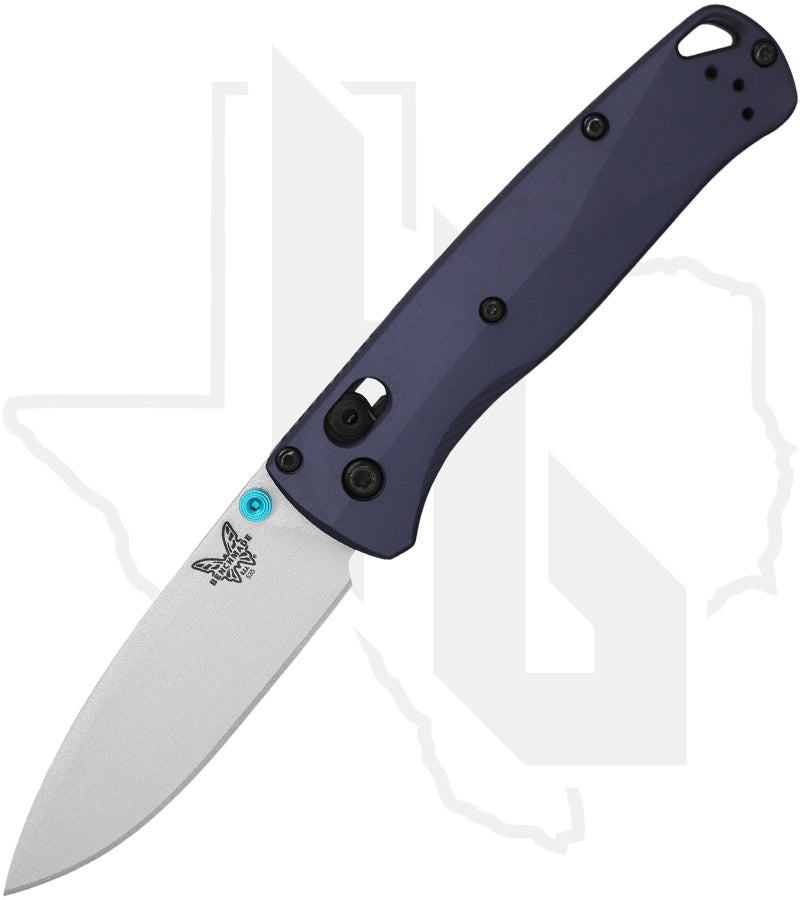 Benchmade Blue Class Bugout 535SL-13 - Crater Blue Aluminum
