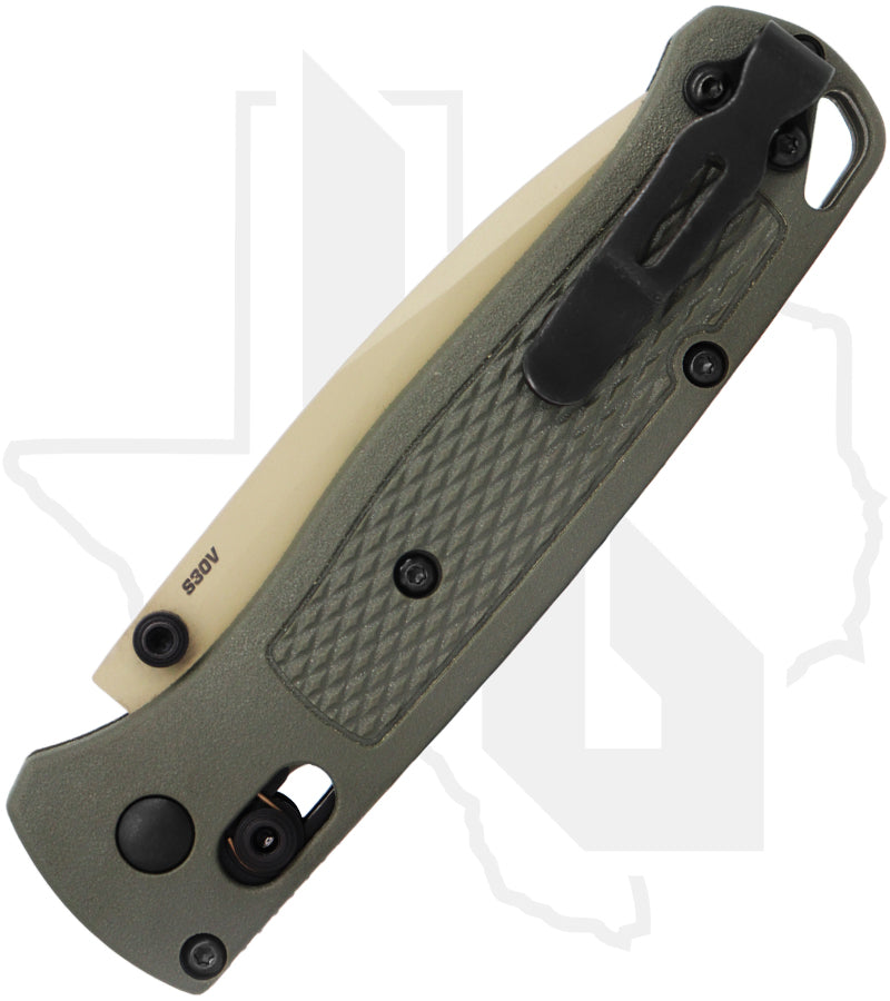 Benchmade Blue Class Bugout 535TN-11 - Dark Olive Grivory