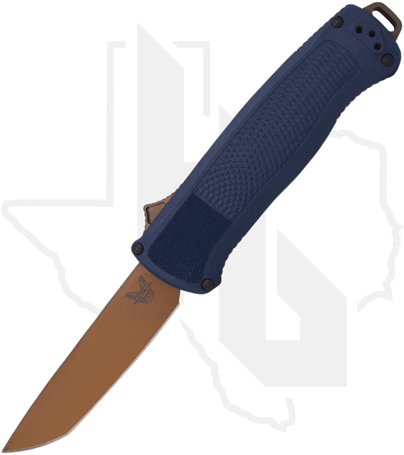 Benchmade Black Class Shootout 5370FE-01 - Blue, Tan