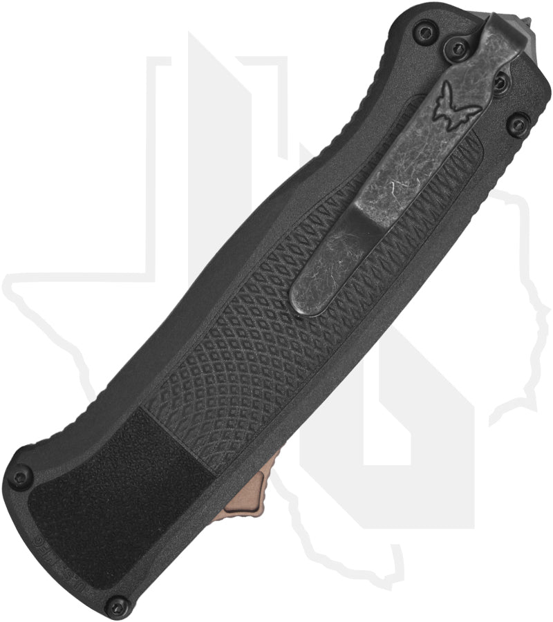 Benchmade Black Class Shootout 5370FE - Black, CF-Elite