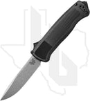 Benchmade Black Class Shootout 5371-04 - Black Grivory, Stonewashed