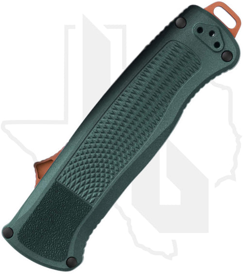 Benchmade Black Class Shootout 5371FE-2601 - Taiga Green Grivory, FDE Battlewashed PVD