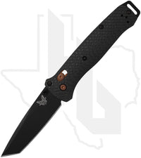 Benchmade Black Class Bailout 537BK-10 - Carbon Fiber, Black