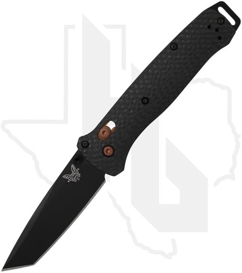 Benchmade Black Class Bailout 537BK-10 - Carbon Fiber, Black