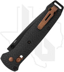 Benchmade Black Class Bailout 537BK-10 - Carbon Fiber, Black
