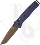 Benchmade Black Class Bailout 537FE-02 - Crater Blue, Aluminum
