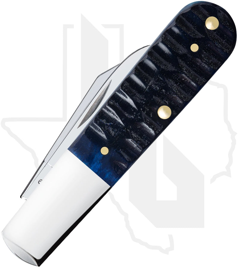W.R. Case Barlow 53981 - Limited XX Edition XXXVIII, Ocean Blue Bone, Gator Jig (62009 1/2 SS)