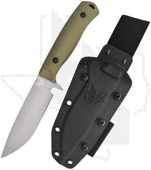 Benchmade Blue Class Anonimus 539GY - OD Green G-10, Tungsten Gray Cerakote