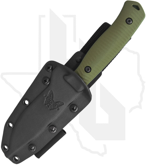 Benchmade Blue Class Anonimus 539GY - OD Green G-10, Tungsten Gray Cerakote