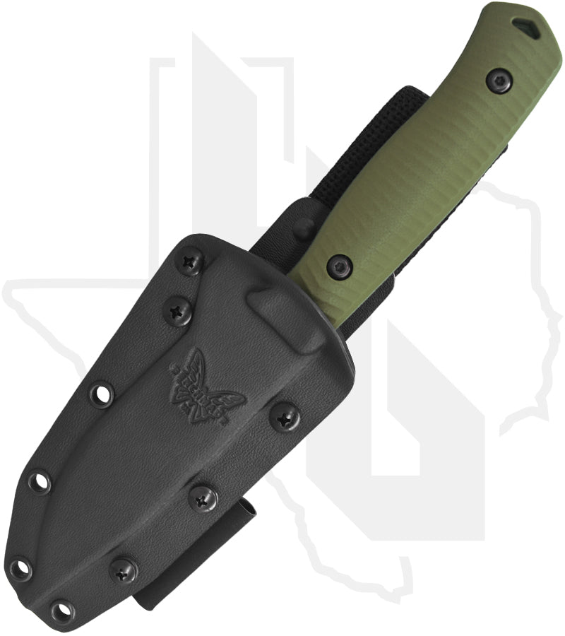 Benchmade Blue Class Anonimus 539GY - OD Green G-10, Tungsten Gray Cerakote
