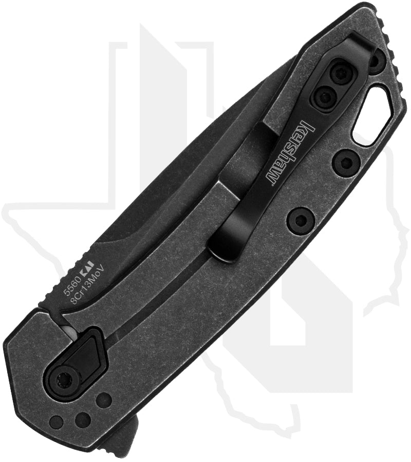 Kershaw Radar 5560 - Stainless Steel, Blackwashed