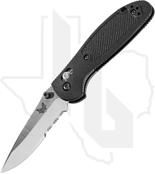 Benchmade Blue Class Mini Griptilian 556-S30V - Black