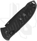 Benchmade Black Class Auto Presidio II 5700SBK - Serrated Black Blade