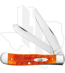 W.R. Case Trapper 57530 - Tequila Sunrise Bone, Crandall Jig (6254 SS)
