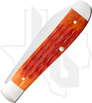 W.R. Case Mini Trapper 57531 - Tequila Sunrise Bone, Crandall Jig (6207W SS)