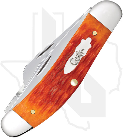 W.R. Case Sowbelly 57532 - Tequila Sunrise Bone, Crandall Jig (TB6339 SS)