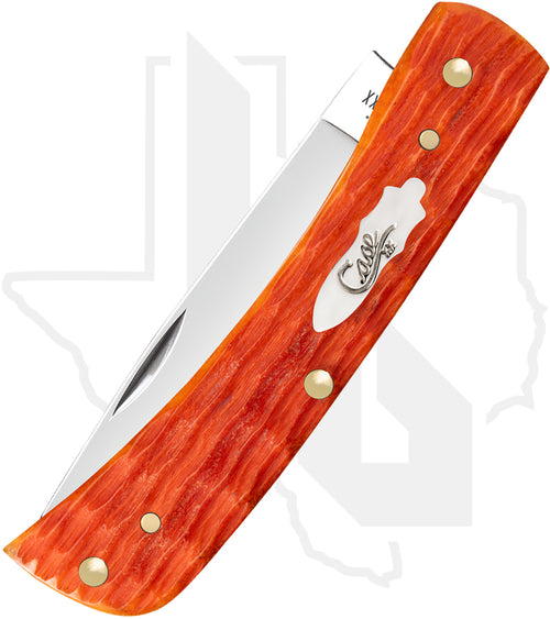 W.R. Case Sod Buster Jr 57533 - Tequila Sunrise Bone, Crandall Jig (6137 SS)