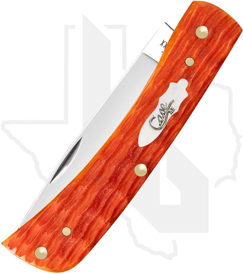 W.R. Case Sod Buster Jr 57533 - Tequila Sunrise Bone, Crandall Jig (6137 SS)