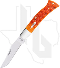 W.R. Case Axe Handle 57536 - Tequila Sunrise Bone, Crandall Jig (BR61135 SS)