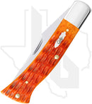 W.R. Case Axe Handle 57536 - Tequila Sunrise Bone, Crandall Jig (BR61135 SS)