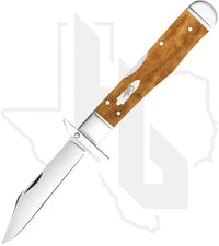 W.R. Case Cheetah Cub 58214 - Antique Bone, Smooth (611 1/2L SS)