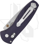 Benchmade Blue Class Mini Barrage 585-03 - Blue Canyon Richlite, Satin