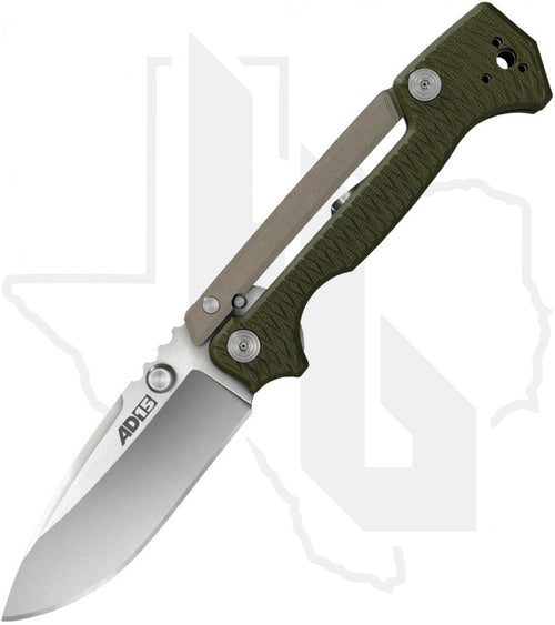 Cold Steel AD-15 58SQ - OD Green G-10, Satin