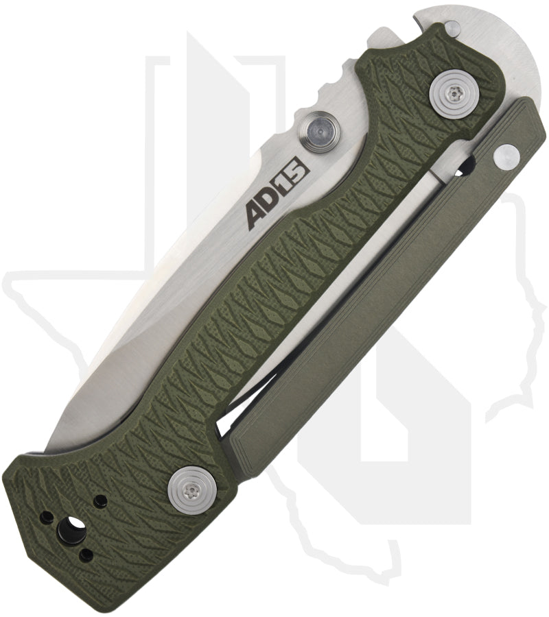 Cold Steel AD-15 58SQ - OD Green G-10, Satin