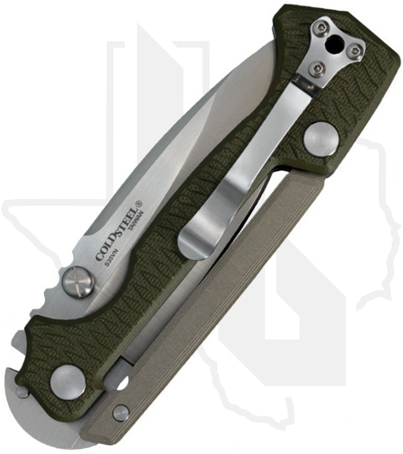 Cold Steel AD-15 58SQ - OD Green G-10, Satin