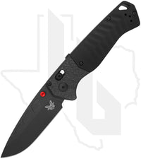 Benchmade Blue Class PSK 593BK-01 - Black G-10, Carbon Fiber
