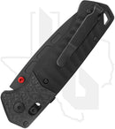 Benchmade Blue Class PSK 593BK-01 - Black G-10, Carbon Fiber