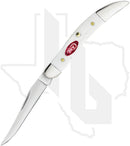 W.R. Case Small Texas Toothpick 60180 - White Synthetic, Standard Jig (610096 SS)