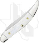 W.R. Case Small Texas Toothpick 60180 - White Synthetic, Standard Jig (610096 SS)