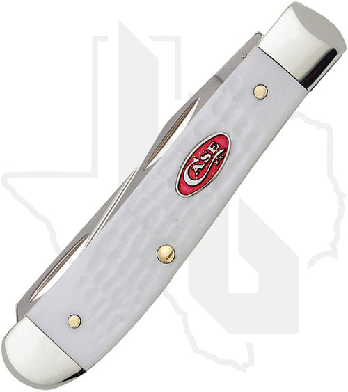 W.R. Case Mini Trapper 60186 - White Synthetic, Jigged (6207 SS)