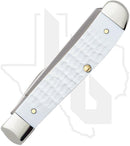 W.R. Case Mini Trapper 60186 - White Synthetic, Jigged (6207 SS)