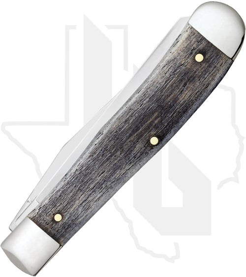 W.R. Case Sportsman Trapper 60585 - Natural Bone, Color Wash, Smooth (6254 SS)