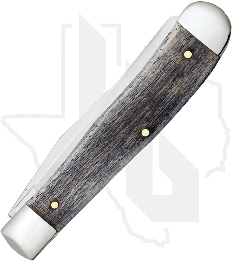 W.R. Case Sportsman Trapper 60585 - Natural Bone, Color Wash, Smooth (6254 SS)