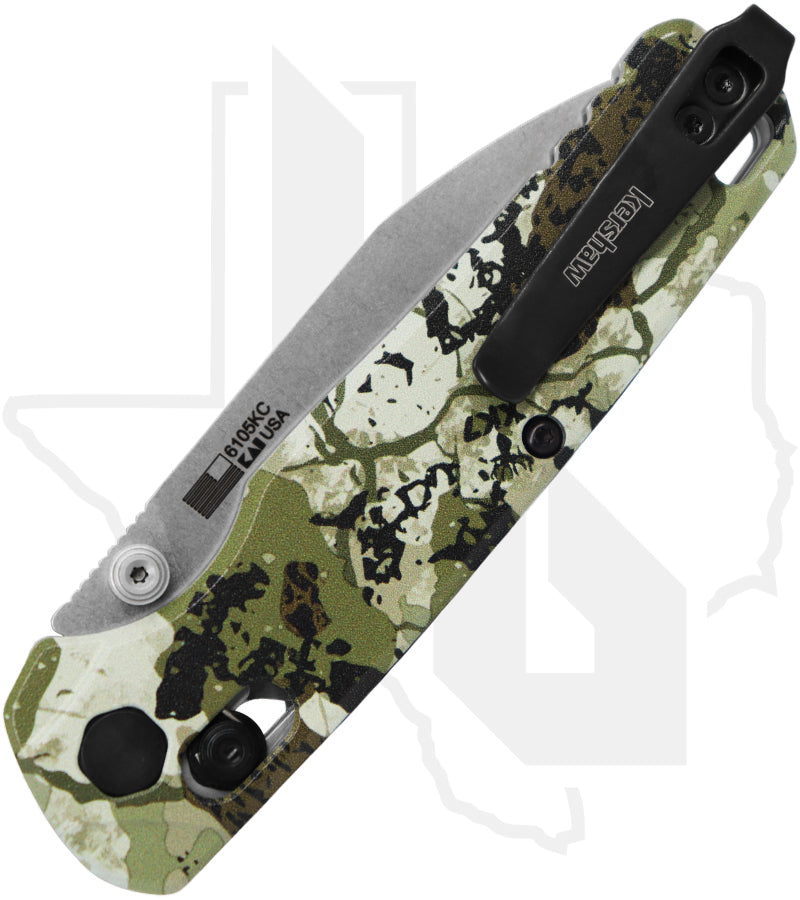 Kershaw Bel Air 6105KC - XK7 Camo Aluminum, Stonewashed