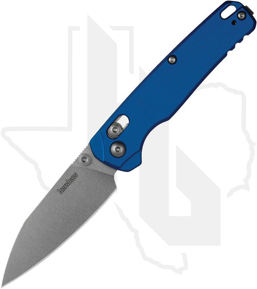 Kershaw Bel Air 6105NBSW - Blue Aluminum, Stonewashed