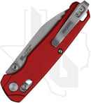 Kershaw Bel Air 6105RDSW - Red Aluminum, Stonewashed