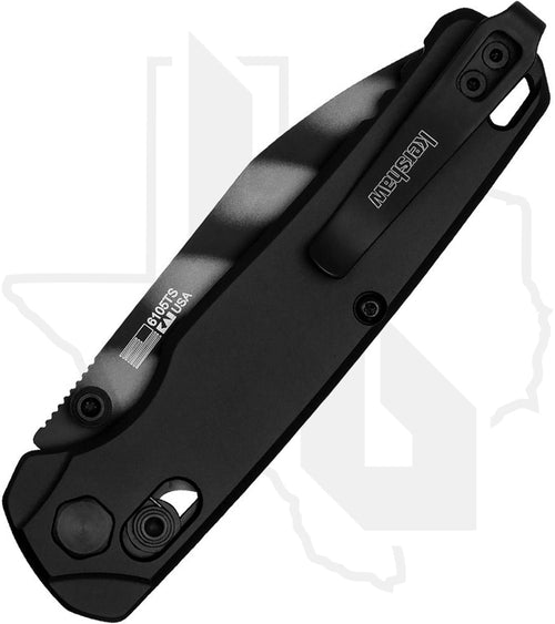 Kershaw Bel Air 6105TS - Black Aluminum, Tiger Stripe