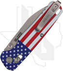 Kershaw Bel Air 6105USA - USA Flag Aluminum, Stonewashed