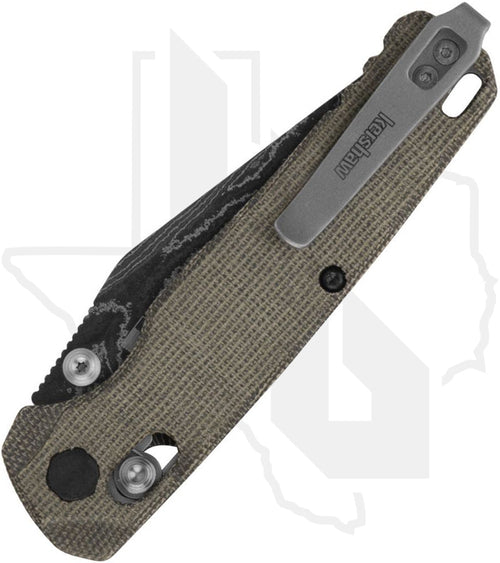 Kershaw Bel Air 6106DAM - Green Micarta, Damascus